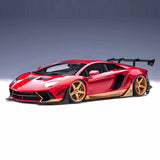 Liberty Walks LB-Works Lamborghini Aventador Ltd Edition Red 1:18