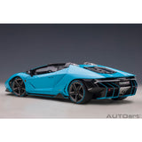 Lamborghini Centenario Roadster 2016 Bleu Céphée/Bleu Nacré 1/18