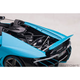 Lamborghini Centenario Roadster 2016 Bleu Céphée/Bleu Nacré 1/18