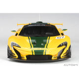 McLaren P1 GTR Gelb/Grün gestreift N°51 1:18