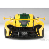 McLaren P1 GTR Jaune/Bandes Vertes N°51 1/18