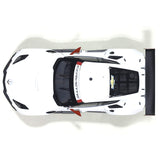 Chevrolet Corvette C7.R Plain Body Version White 1:18