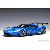 Ford GT LeMans Body Version 2018 Bleu 1/18