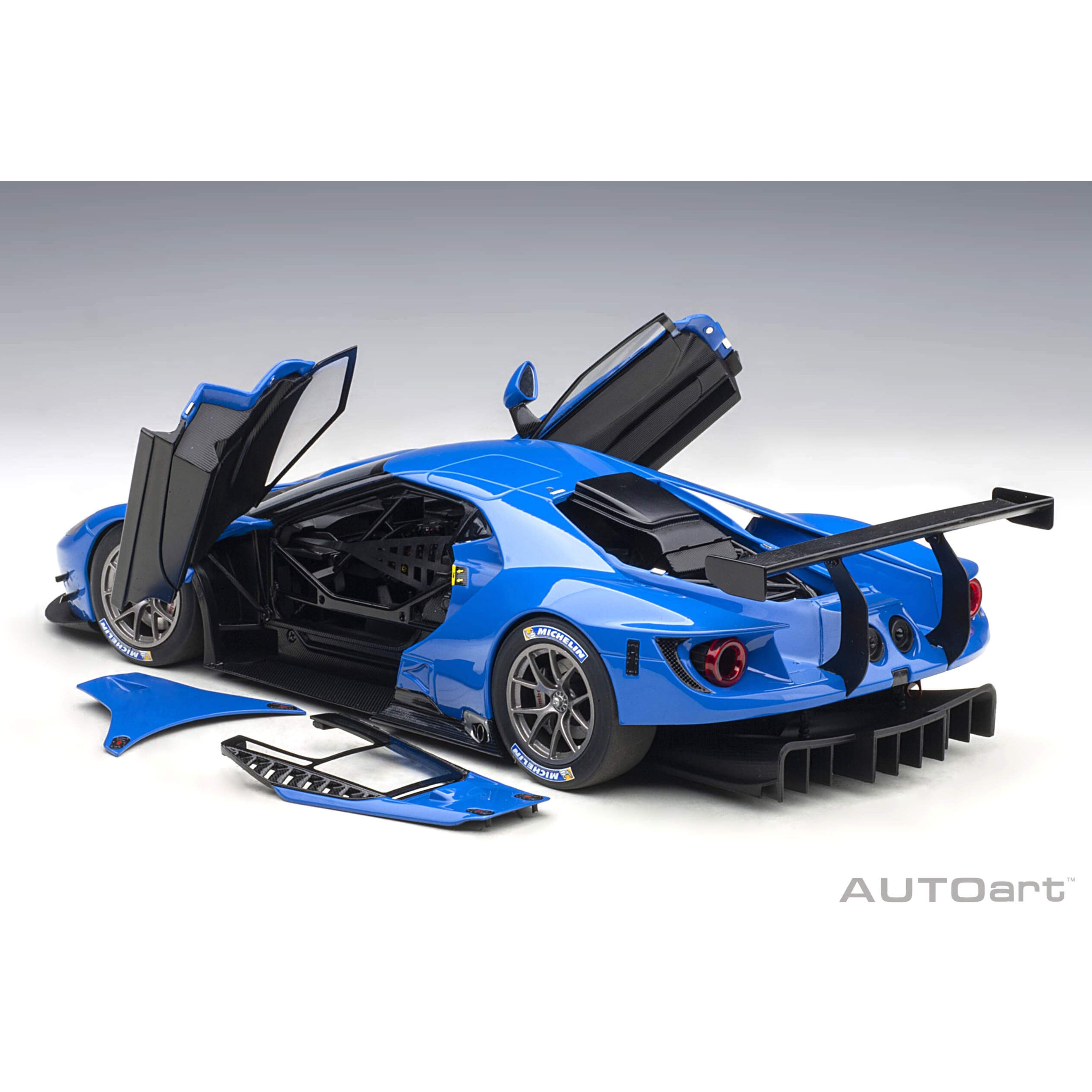 Ford GT LeMans Body Version 2018 Blue 1:18