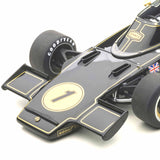 Lotus 72E 1973 Fittipaldi N°1 (with driver figure) 1:18