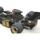 Lotus 72E 1973 Fittipaldi N°1 (avec figurine pilote) 1/18