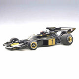 Lotus 72E 1973 Fittipaldi N°1 (mit Fahrerfigur) 1:18