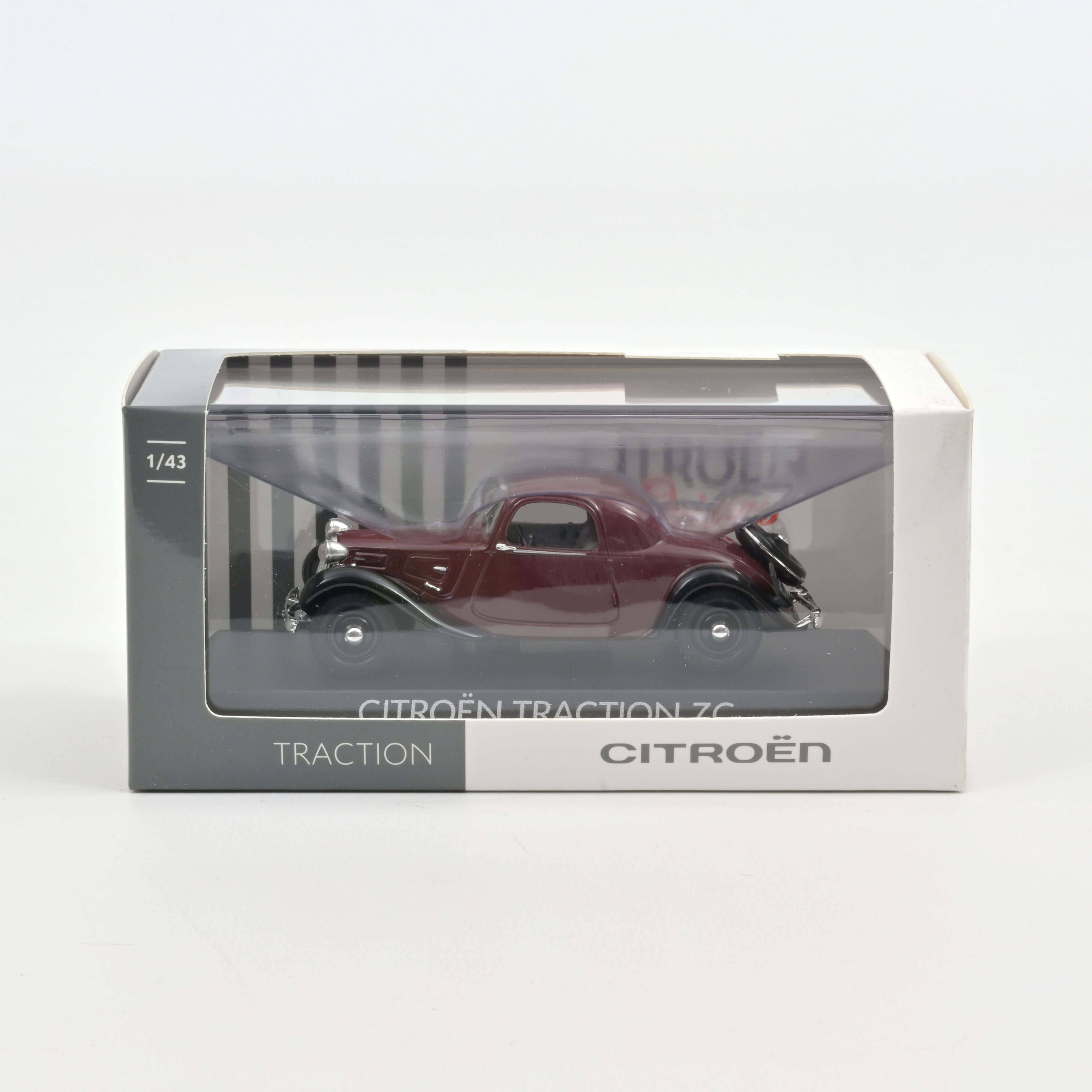 Citroën Traction 7C Faux Cabriolet 1937 Dark Red 1:43