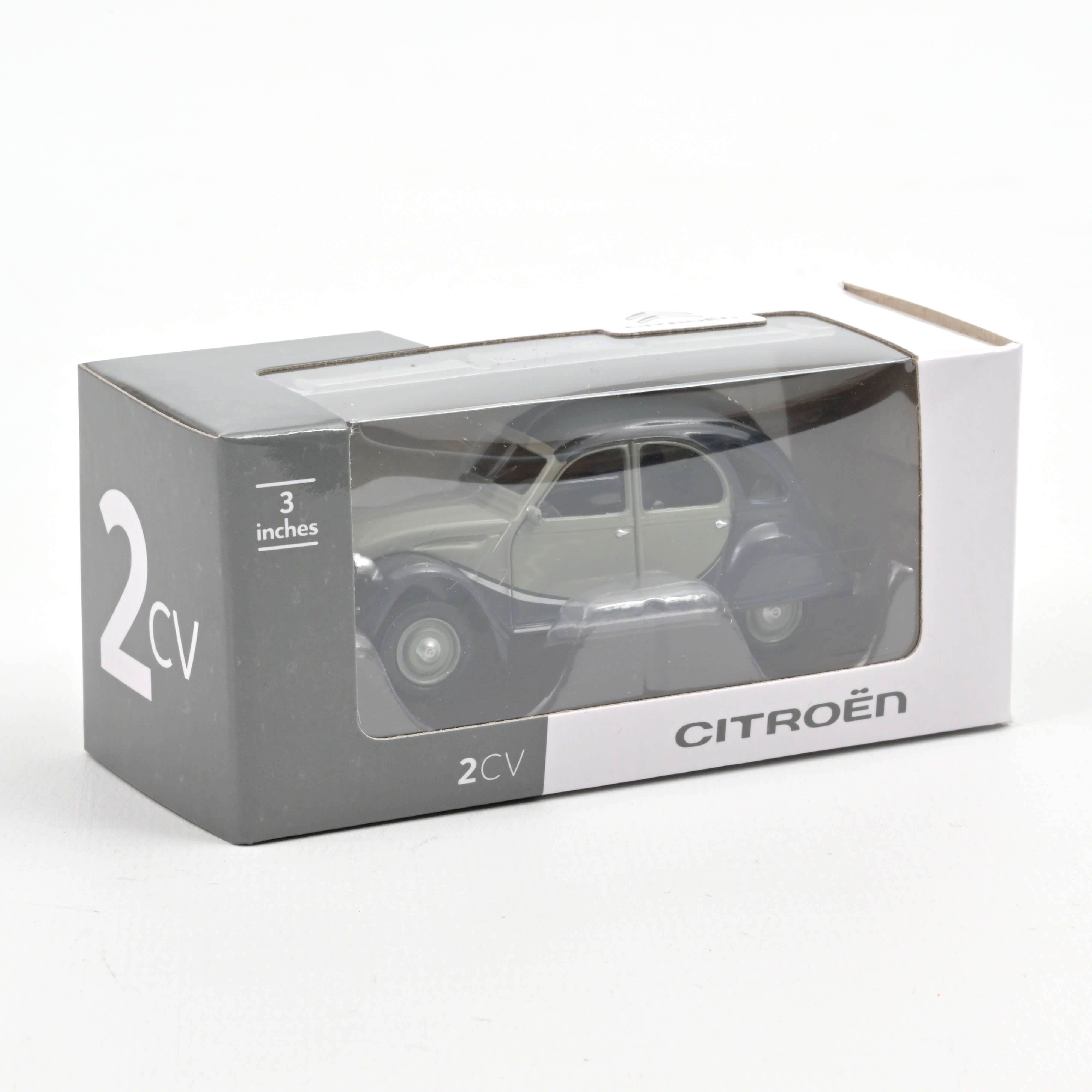 Citroën 2CV Charleston 1984 Cormoran Grey and Nocturne Grey 1:54