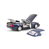 Mercedes-Benz SL 500 1999 Metallisch Dunkelblau 1:18