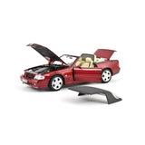 Mercedes-Benz SL 500 1999 Metallisch Rot 1:18