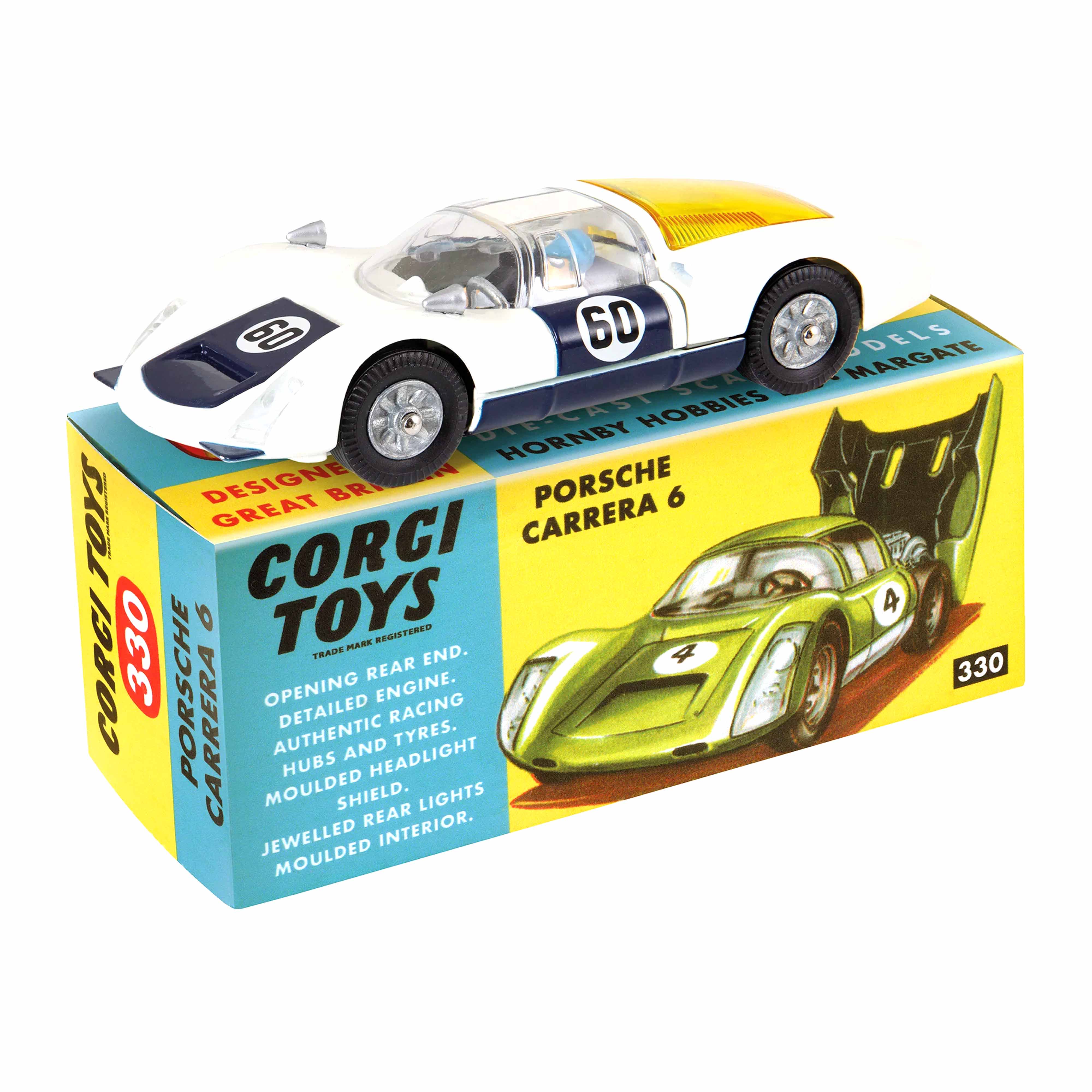 Porsche Carrera 6 1967 1/43 - n°330