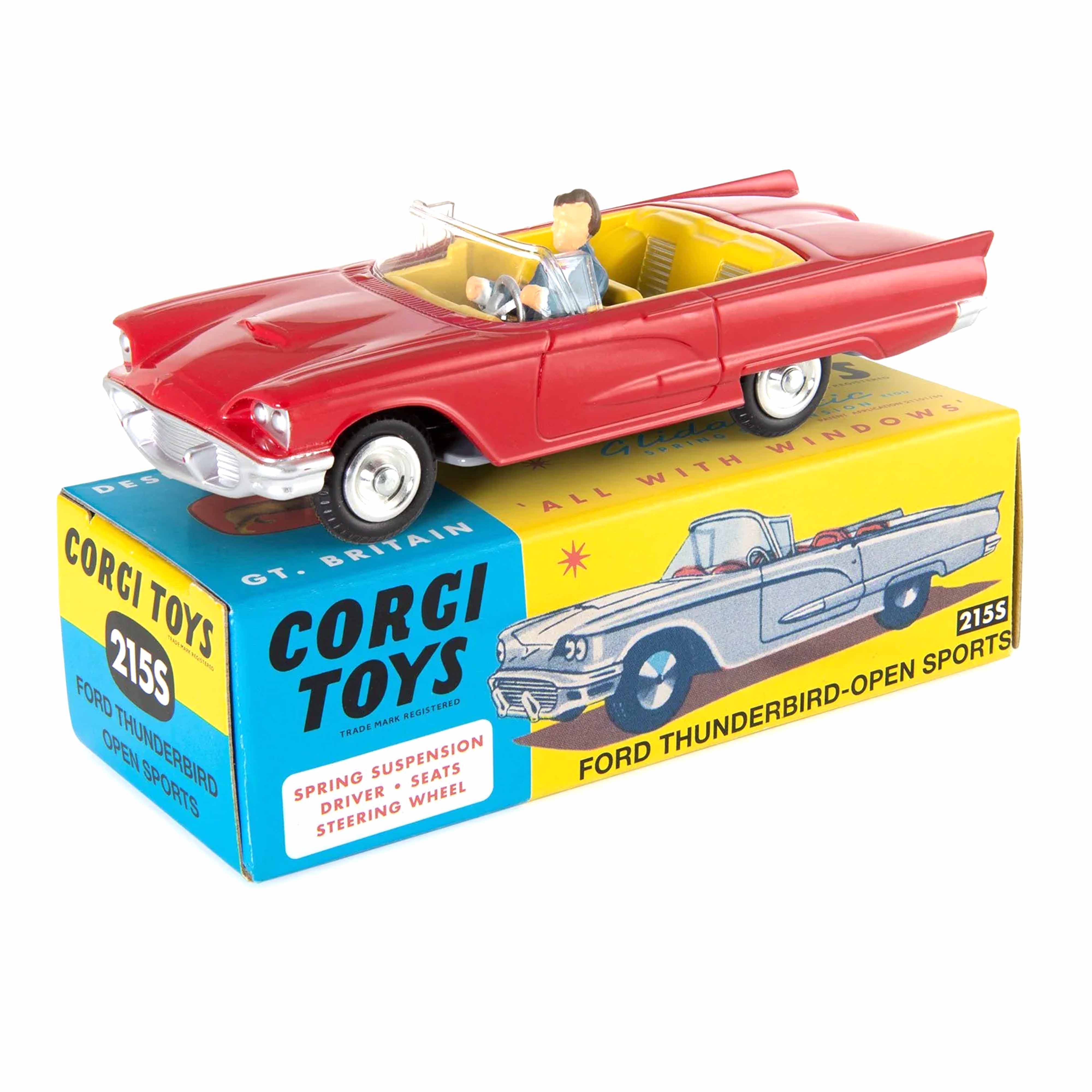 Ford Thunderbird Open Top with suspension 1962 1:48 - n°215S