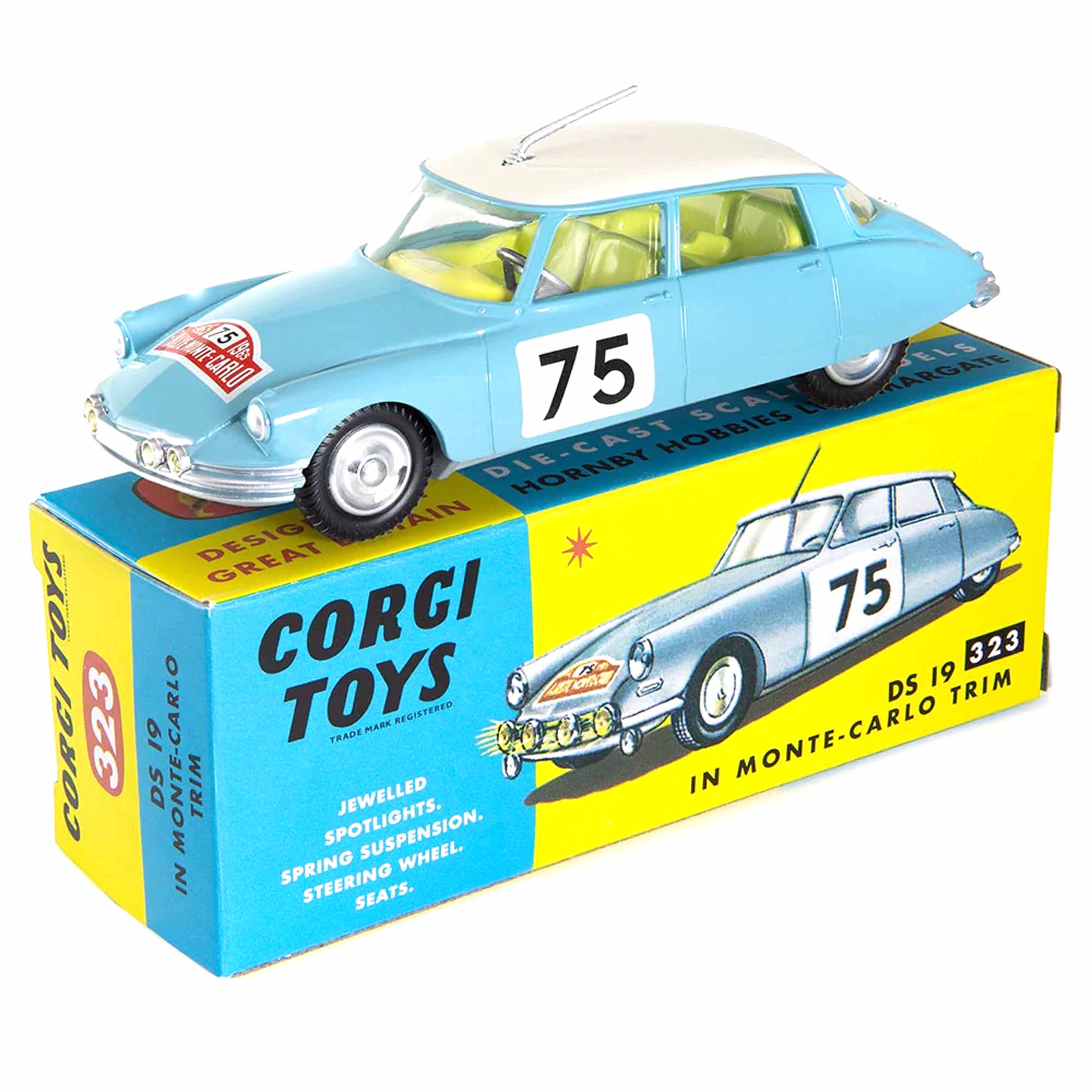 Citroën DS version Monte-Carlo 1/47 - n°323