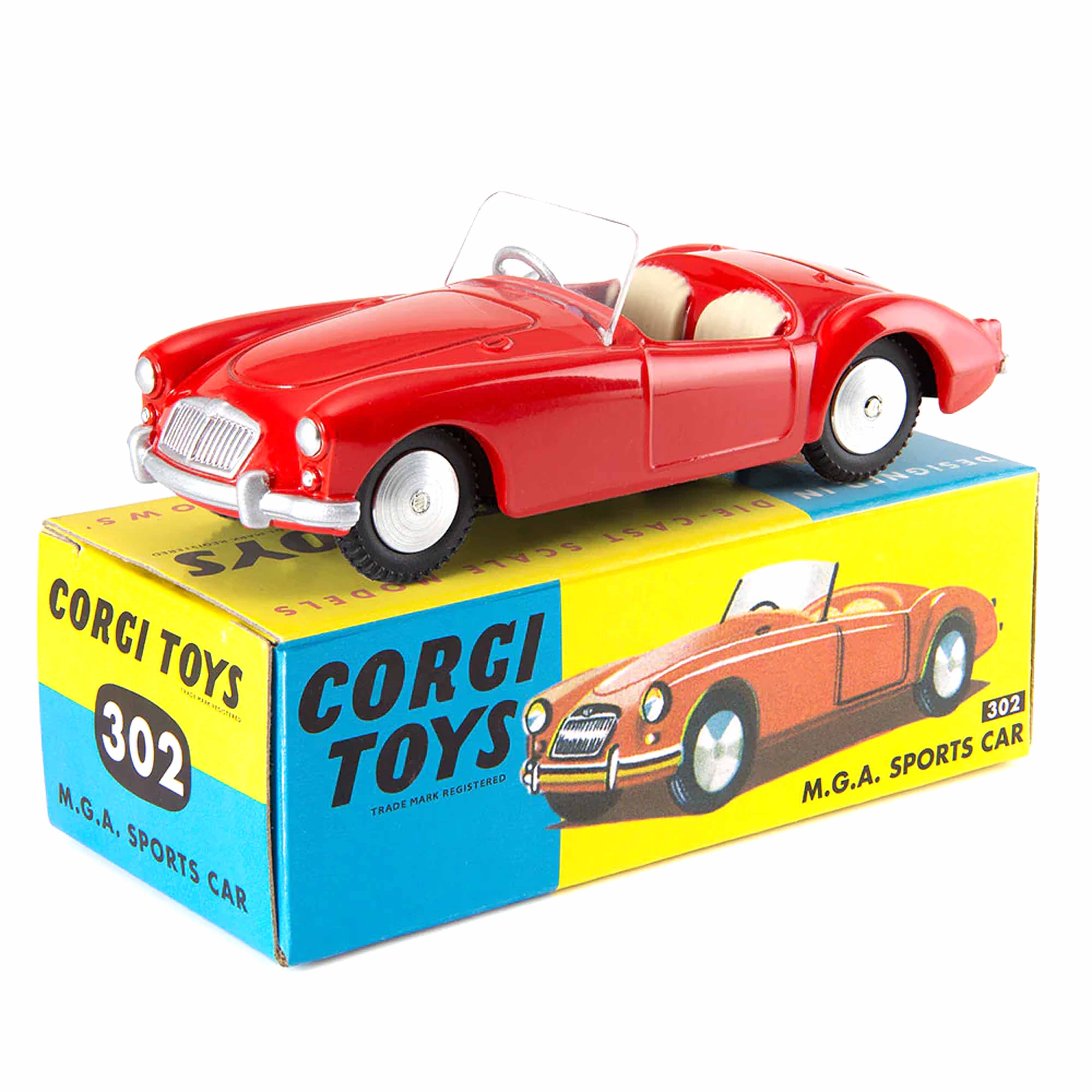 MGA Sports Car Red 1:45 - n°302