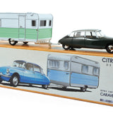 Citroën DS 21&Caravane Grüner Jura&Grau metallic 1:43