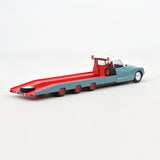 Citroën DS Tissier Car Transporter Blue 1970 1:18