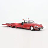 Citroën DS Tissier Pkw Transporter Rot 1970 1:18