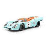 Porsche 917K GULF 1970-1971 avec autocollants numérotés 1/18