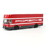 Mercedes O317 Porsche Transporteur de course 1/18