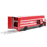 Mercedes O317 Porsche Transporteur de course 1/18