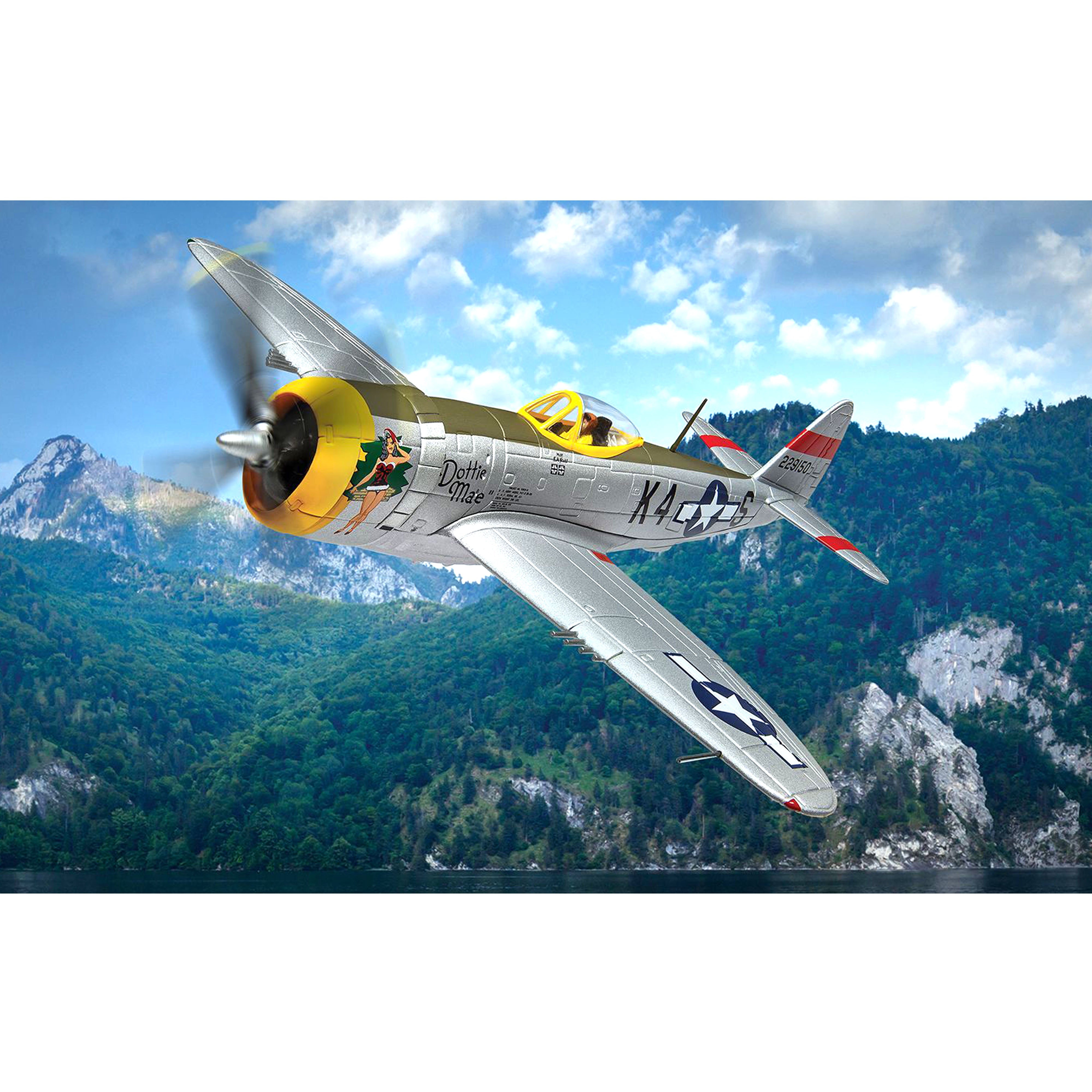 Republic P-47D Thunderbolt 'Dottie Mae' 8. Mai 1945 1:72