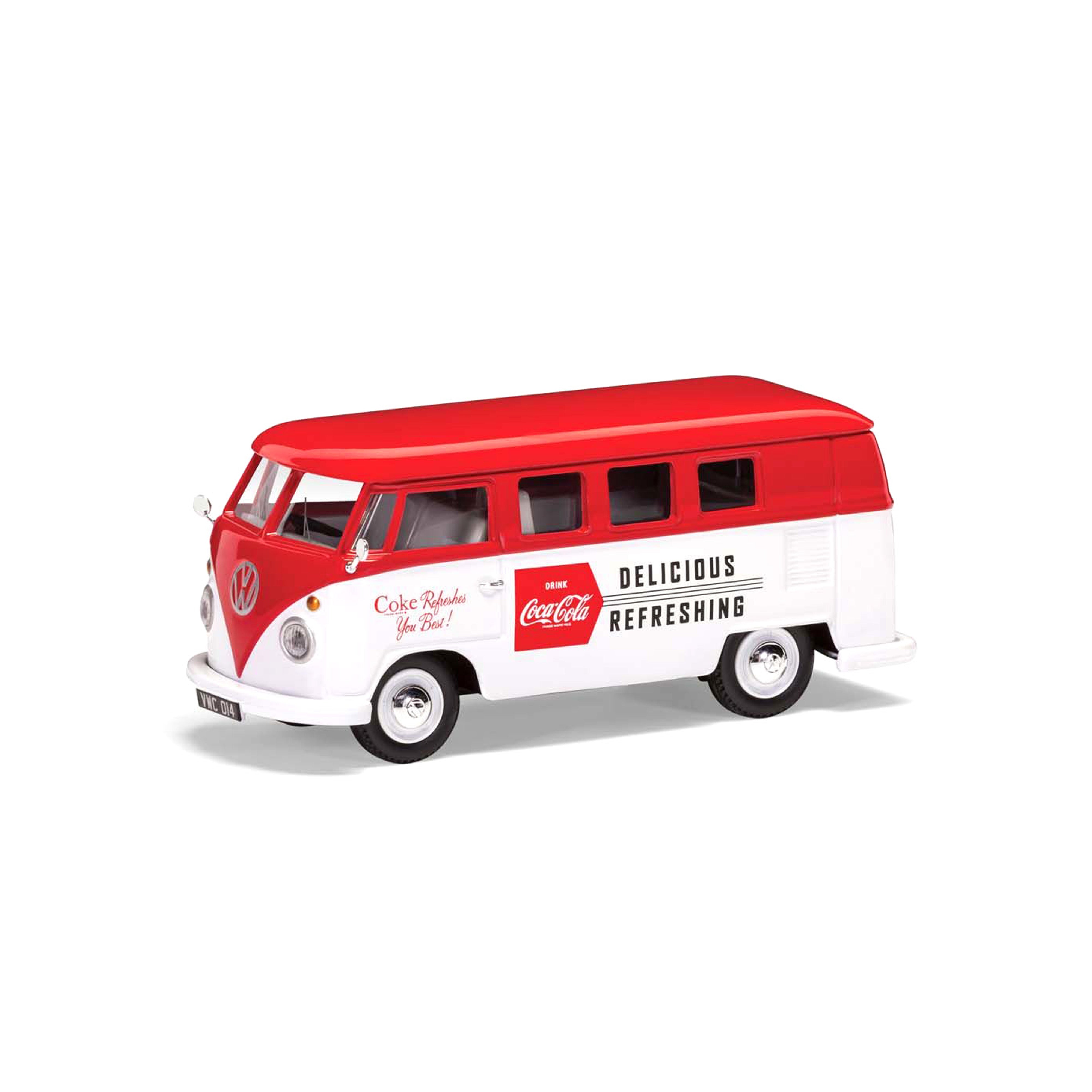 VW Wohnmobil Coca-Cola Ende der 1960er Jahre 1:43