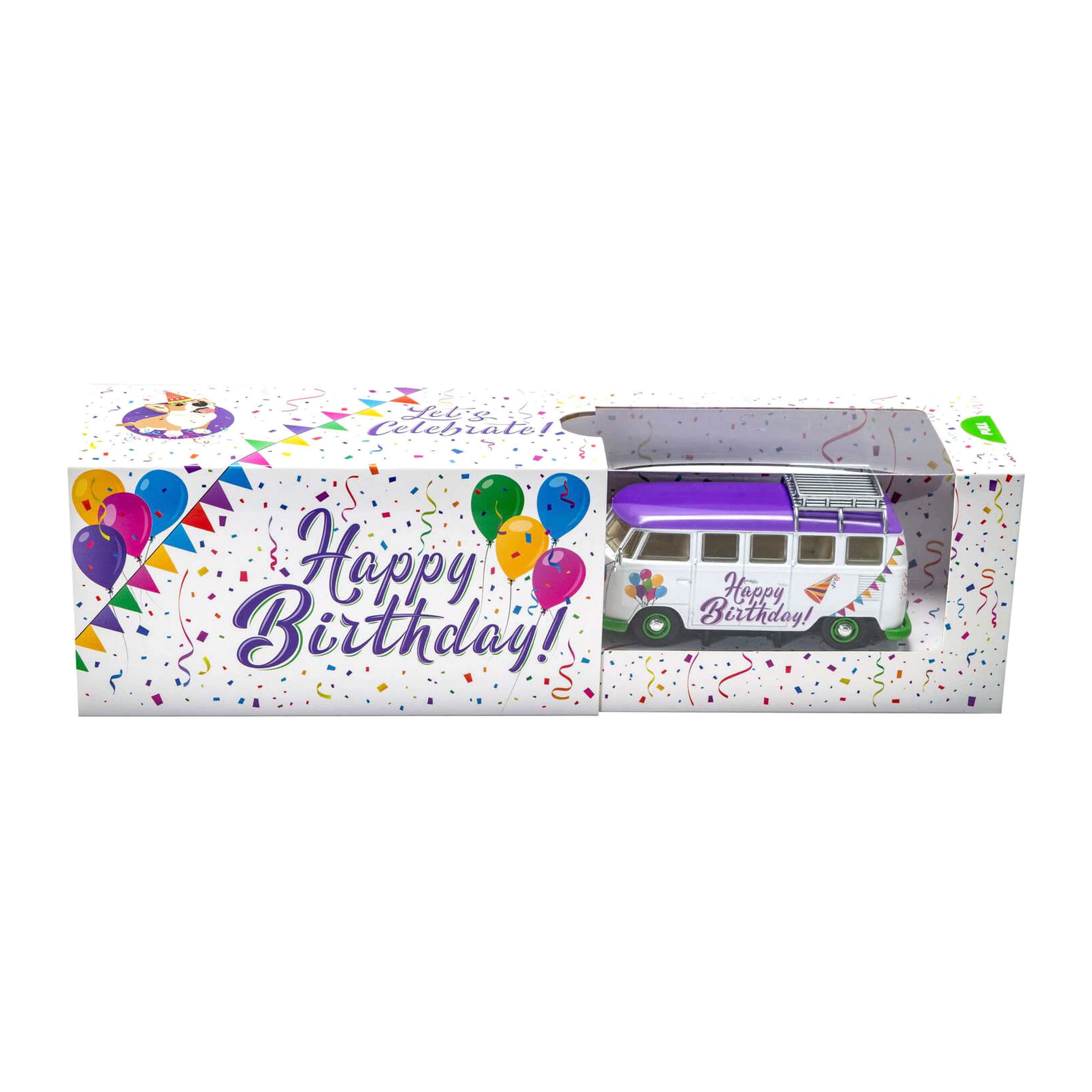 VW Campervan - Happy Birthday 1:43