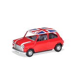 Mini Cooper Rouge Drapeau Anglais 1/36