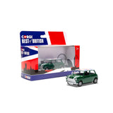 Mini Cooper Vert Drapeau Anglais 1/36