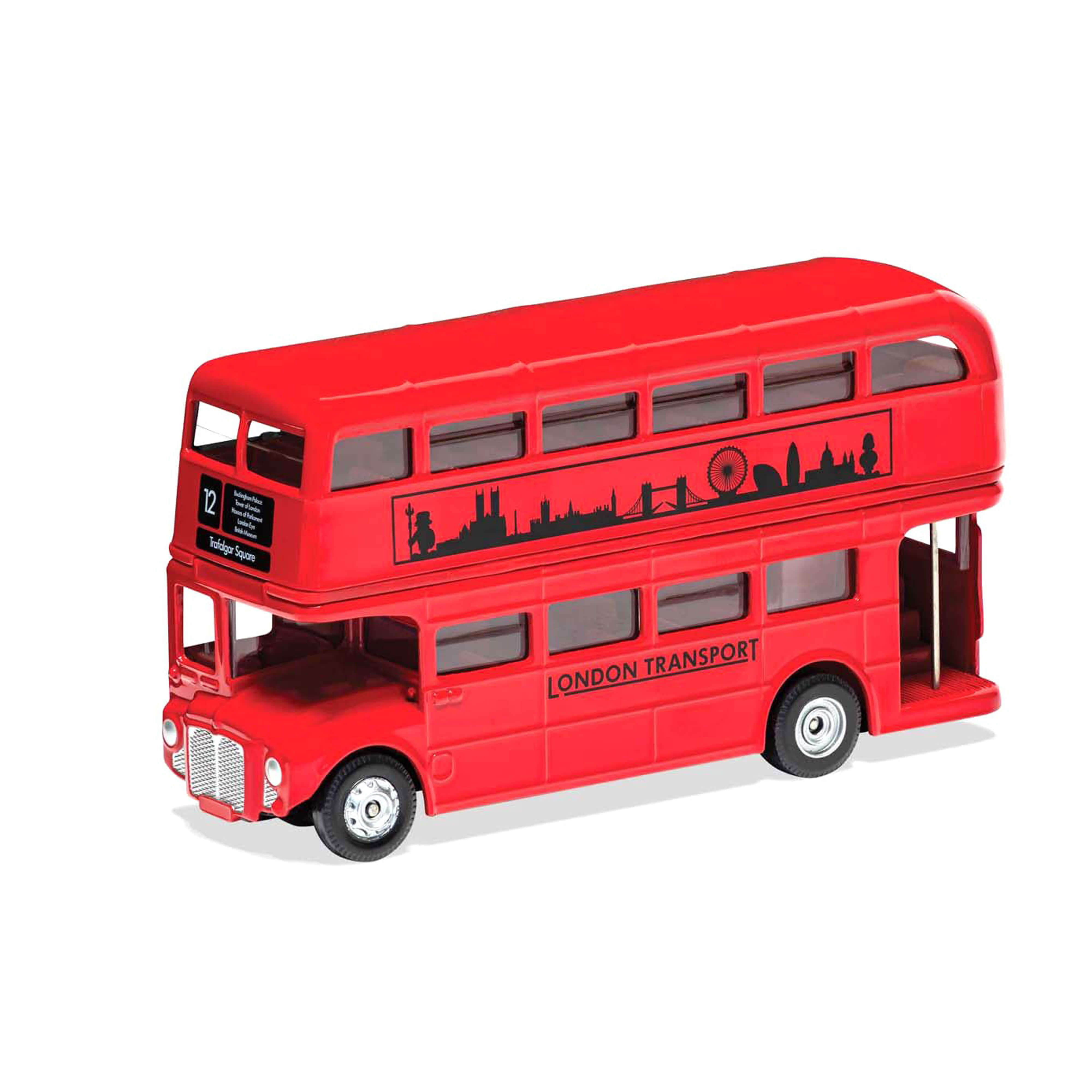 Bus Londonien Routemaster RML2757 1956 Rouge 1/64