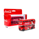 Bus Londonien Routemaster déco Père Noël Coca-Cola 1/64