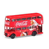 Bus Londonien Routemaster déco Père Noël Coca-Cola 1/64