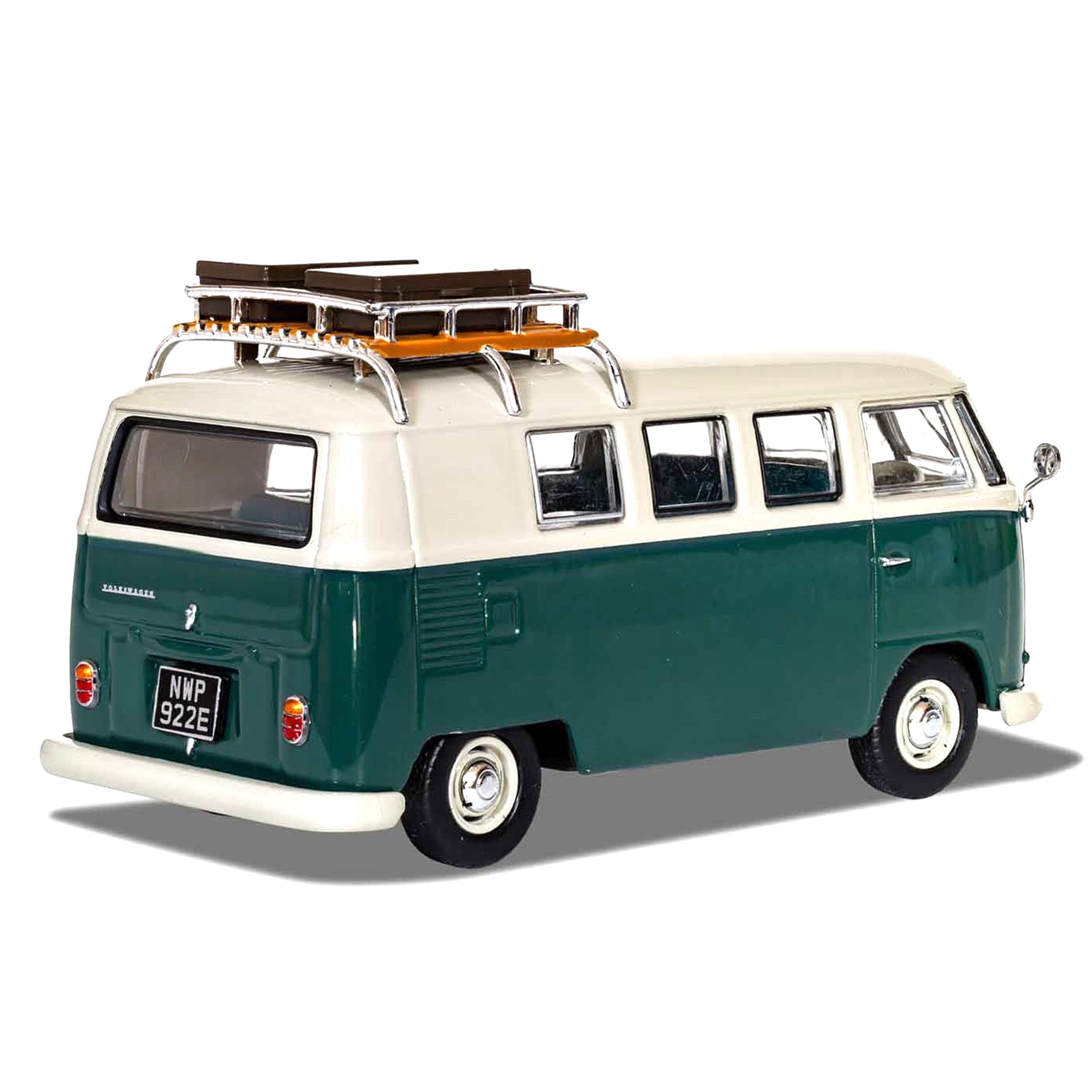 VW Campervan T2 1500 SP Devon Pearl White and Velvet Green 1:43