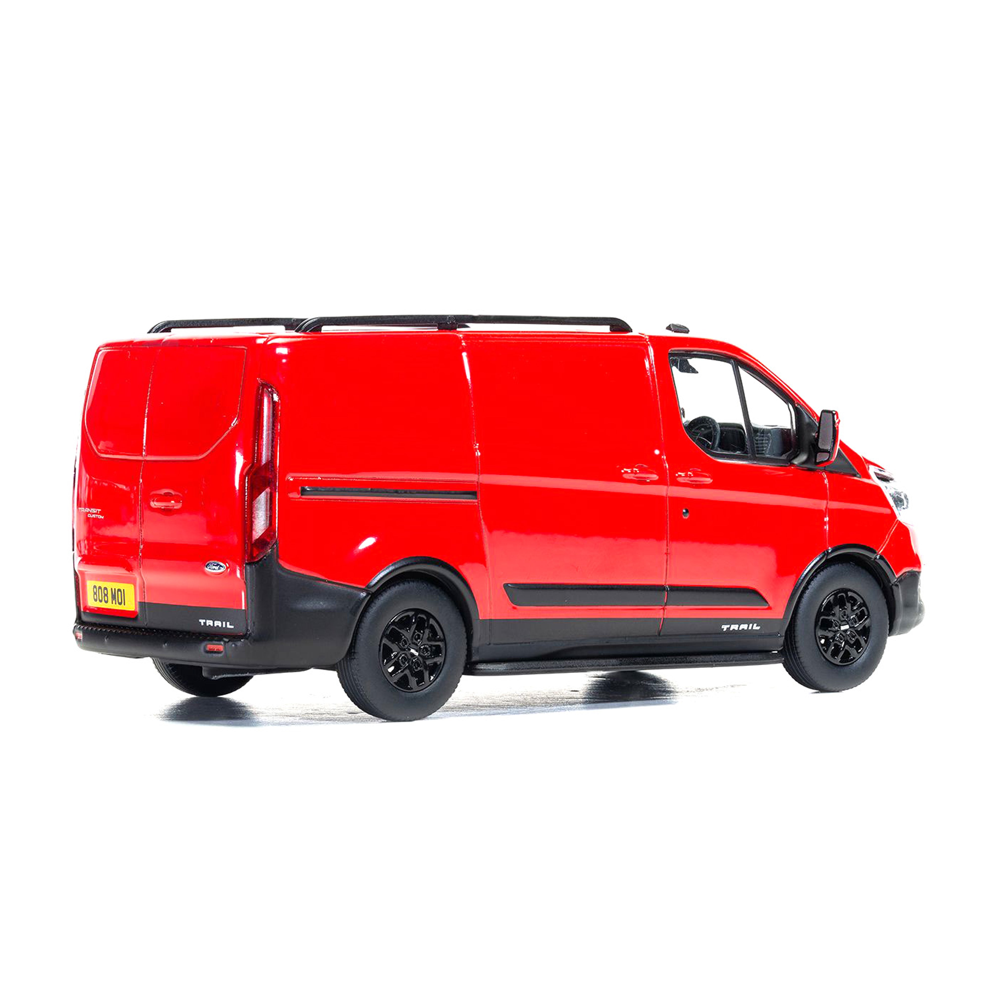 Ford Transit Custom Trail Race Red 1:43