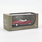 DS 19 Cabriolet Carnelian Red 1:43