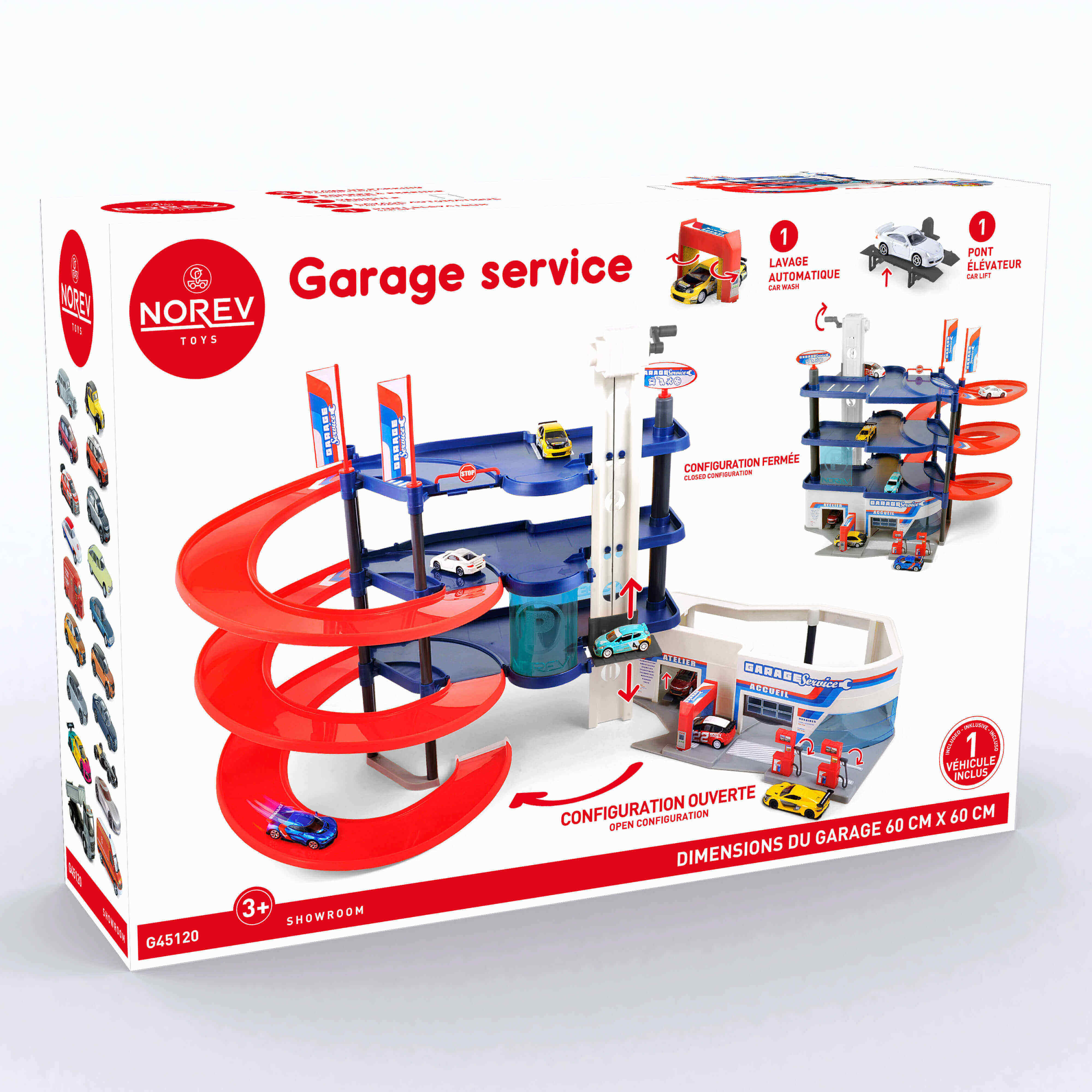 Garage 3 étages dépliable