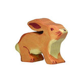 Figurine de petit Lapin en bois