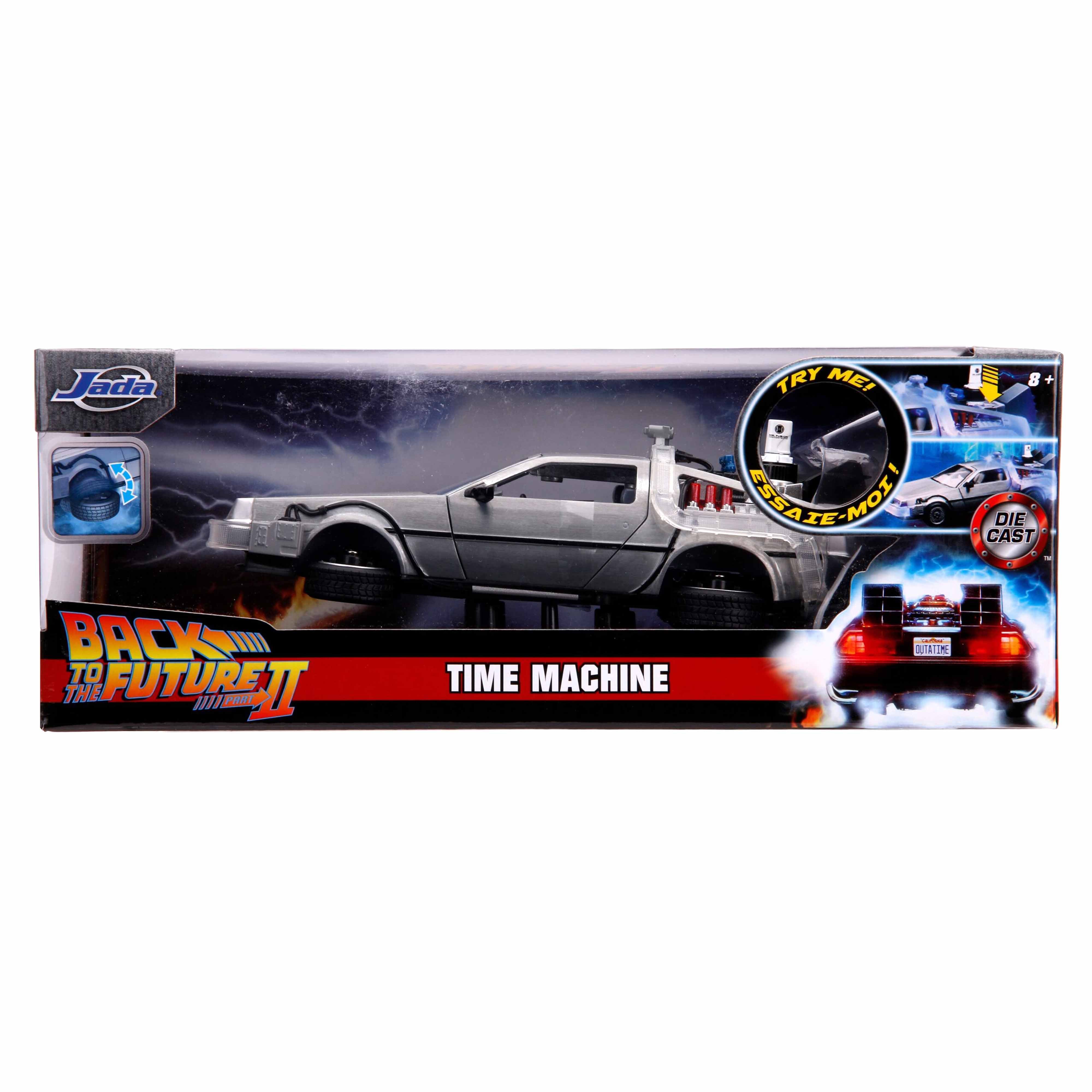 DMC Time Machine "Back to the Future 2" Hollywood Rides 1975 1:24