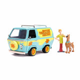 Mystery Machine mit Scooby-Doo-Figur Blau Hollywood Rides 1:24