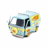 Mystery Machine avec personnage Scooby-Doo Bleu Hollywood Rides 1/24