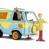 Mystery Machine mit Scooby-Doo-Figur Blau Hollywood Rides 1:24