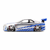 Nissan Skyline GT-R Gris « Fast and Furious » 2002 1/24