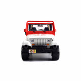 Jeep Wrangler "Jurassic Park" Camouflage Hollywood Rides 1992 1:24