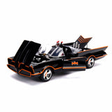 Batmobile with figures Black DC Comics 1966 1:18