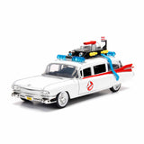 Cadillac "Ghostbusters" Ecto-1 White Hollywood Rides 1959 1:24