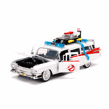 Cadillac « Ghostbusters » Ecto-1 Blanc Hollywood Rides 1959 1/24