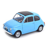 Fiat 500F 1968 Bleu clair 1/12