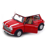 Mini Cooper LHD Rot/Weiß 1:12