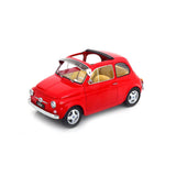 Fiat 500 F Custom 1968 Rouge 1/12